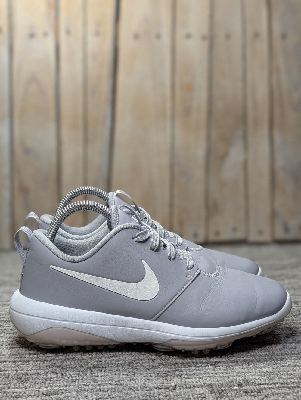 Women's Nike Roshe G Tour Golf Shoes in Gray Leather - Size 6.5W